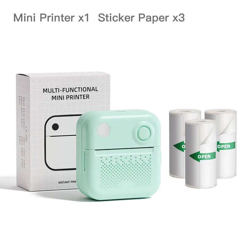 Inkless Mini Printer