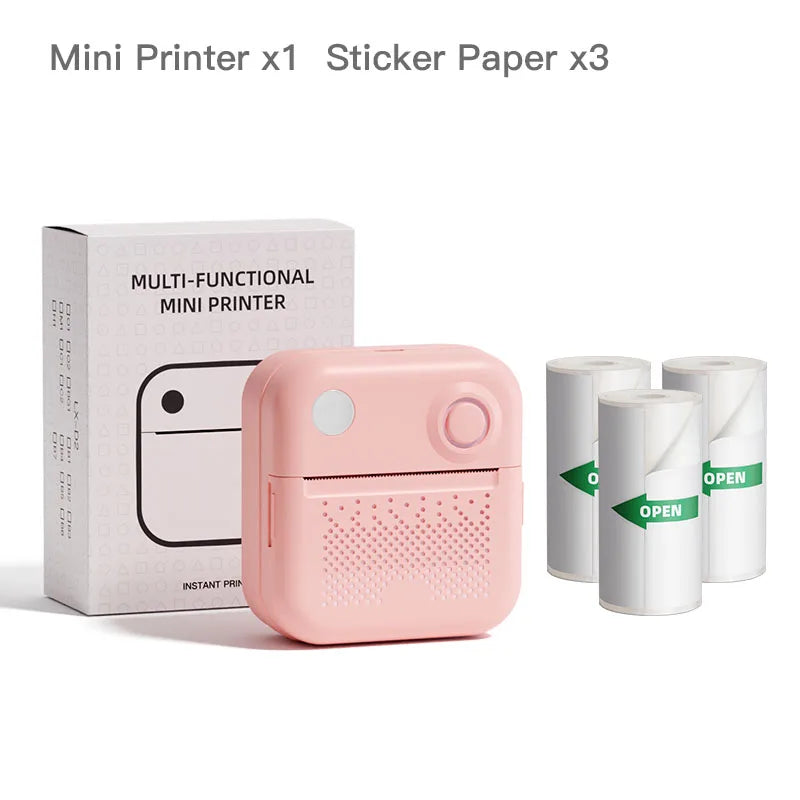 Inkless Mini Printer