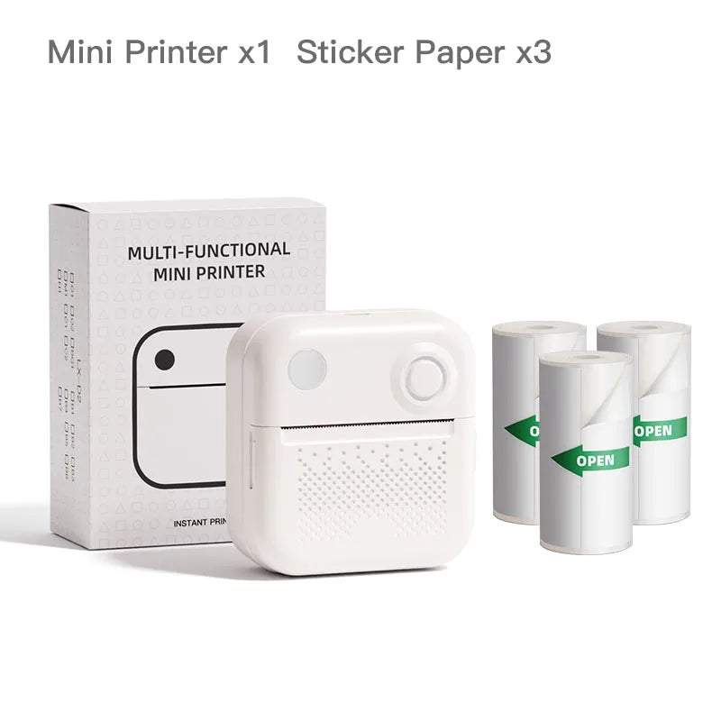 Inkless Mini Printer