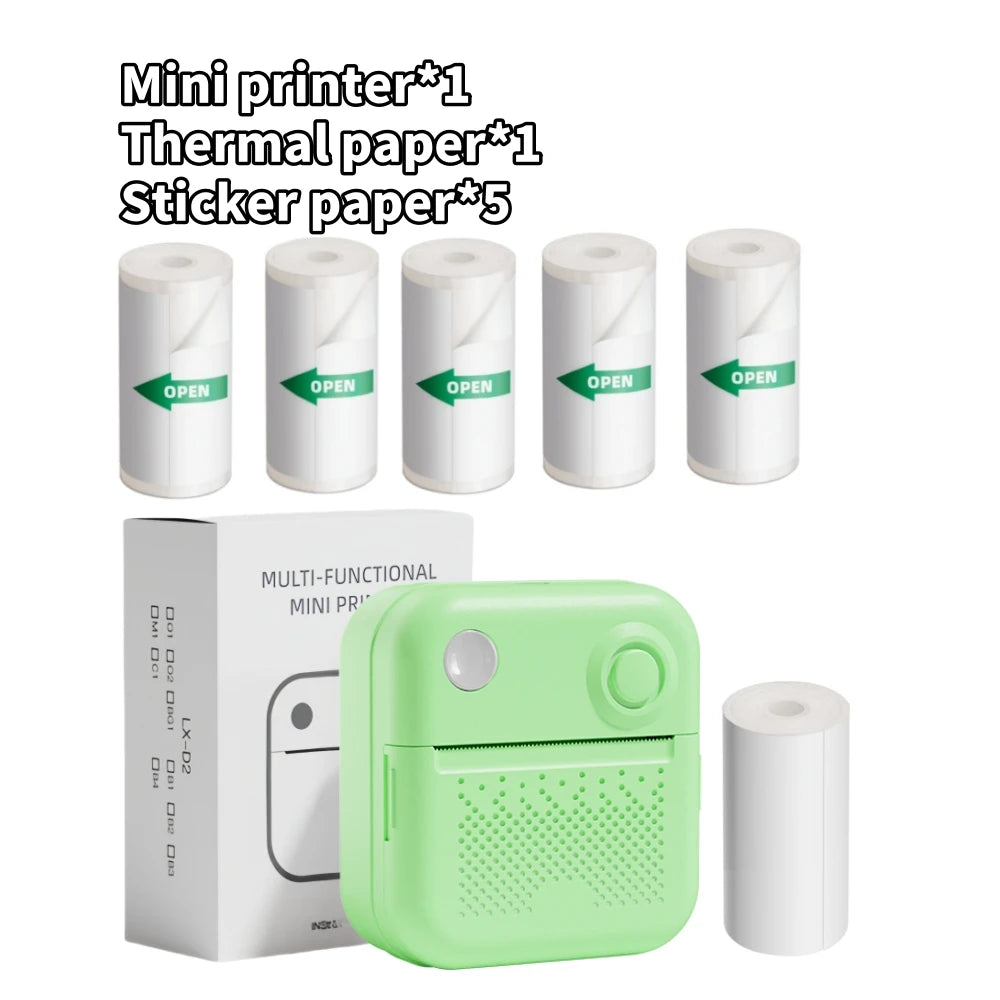 Inkless Mini Printer