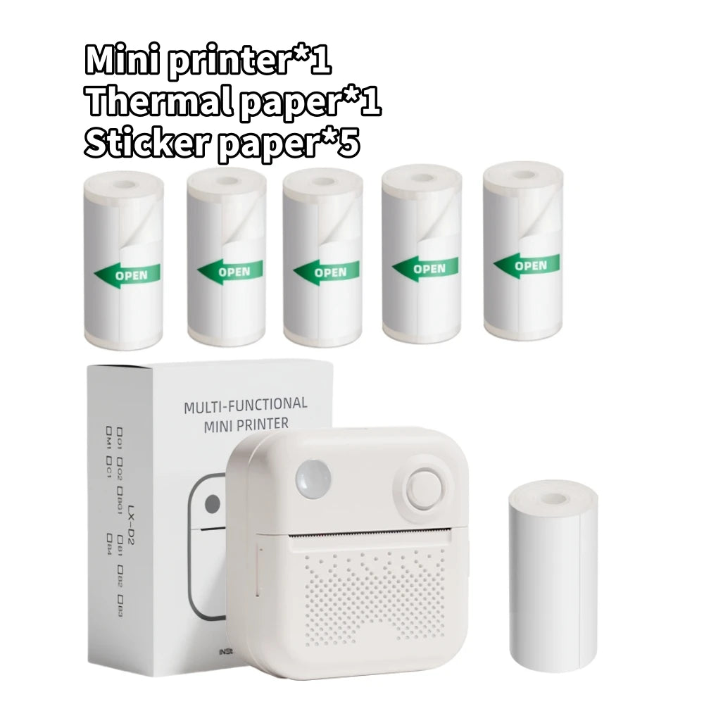 Inkless Mini Printer