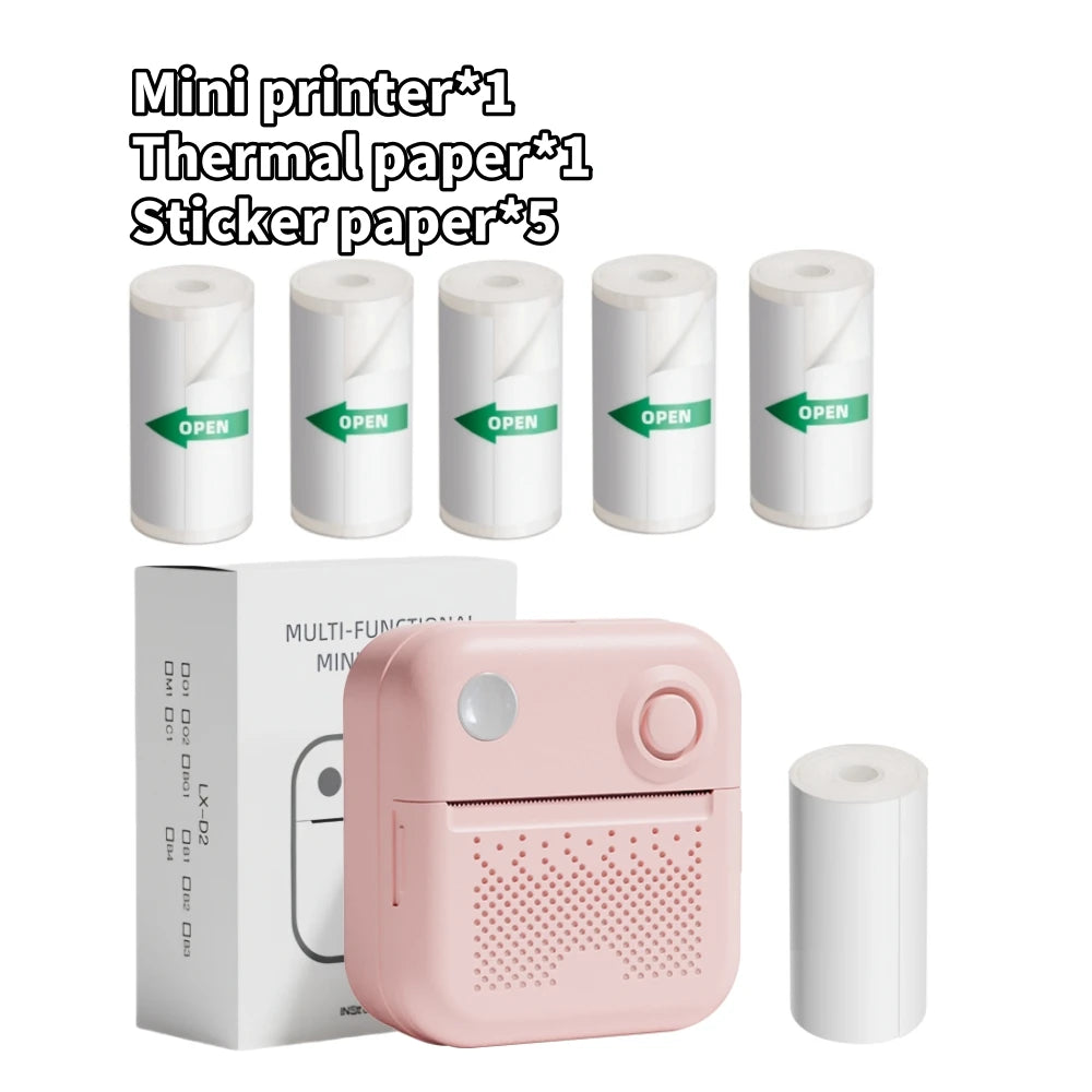 Inkless Mini Printer